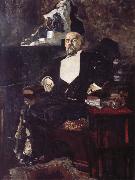 Mikhail Vrubel The portrait of Mamontoff Spain oil painting artist
